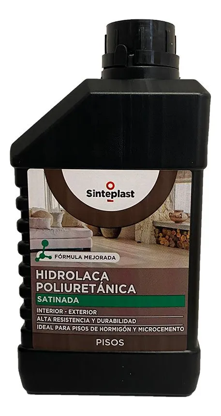 satinada Hidrolaca poliuretánica satinada int/ext Sinteplast - Imagen 1